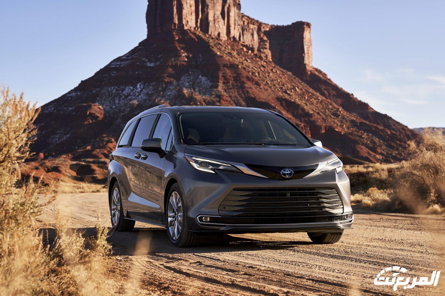 فئات تويوتا سيينا 2024 مع اسعارها وابرز المواصفات والتقنيات فئات تويوتا سيينا 2024 مع اسعارها وابرز المواصفات والتقنيات 10