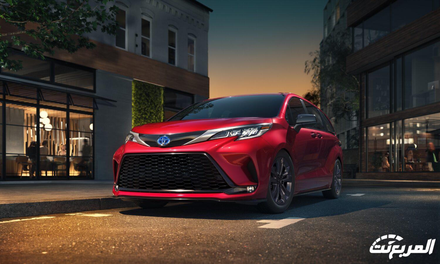 فئات تويوتا سيينا 2024 مع اسعارها وابرز المواصفات والتقنيات فئات تويوتا سيينا 2024 مع اسعارها وابرز المواصفات والتقنيات 4