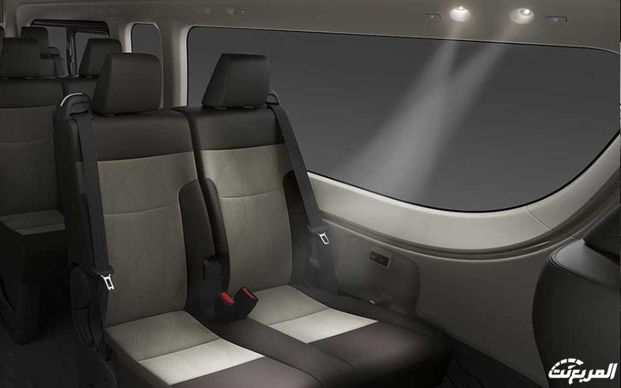 تويوتا هايس 2024 الجديدة بجميع الفئات والاسعار المتوفرة عند الوكيل وابرز العيوب والمميزات تويوتا هايس 2024 الجديدة بجميع الفئات والاسعار المتوفرة عند الوكيل وابرز العيوب والمميزات 27