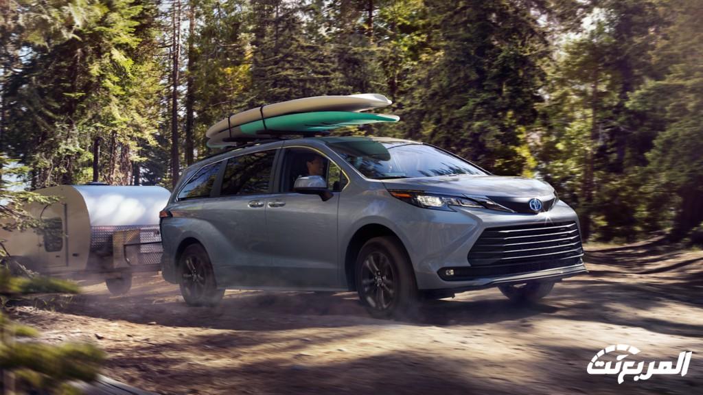 فئات تويوتا سيينا 2024 مع اسعارها وابرز المواصفات والتقنيات تويوتا سيينا 2024 الجديدة