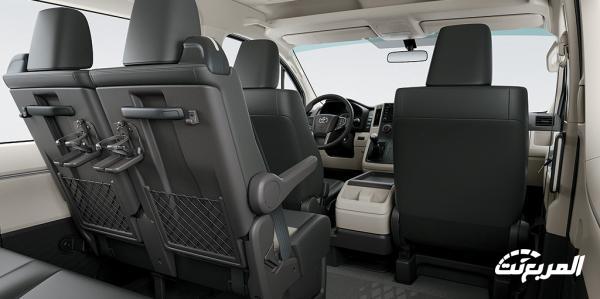 تويوتا هايس 2024 الجديدة بجميع الفئات والاسعار المتوفرة عند الوكيل وابرز العيوب والمميزات تويوتا هايس 2024 الجديدة بجميع الفئات والاسعار المتوفرة عند الوكيل وابرز العيوب والمميزات 40