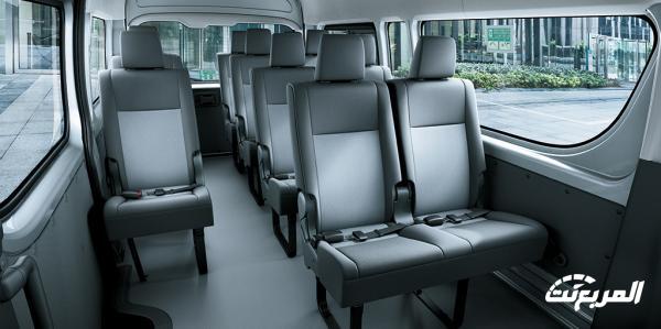 تويوتا هايس 2024 الجديدة بجميع الفئات والاسعار المتوفرة عند الوكيل وابرز العيوب والمميزات تويوتا هايس 2024 الجديدة بجميع الفئات والاسعار المتوفرة عند الوكيل وابرز العيوب والمميزات 38