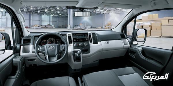 تويوتا هايس 2024 الجديدة بجميع الفئات والاسعار المتوفرة عند الوكيل وابرز العيوب والمميزات تويوتا هايس 2024 الجديدة بجميع الفئات والاسعار المتوفرة عند الوكيل وابرز العيوب والمميزات 45