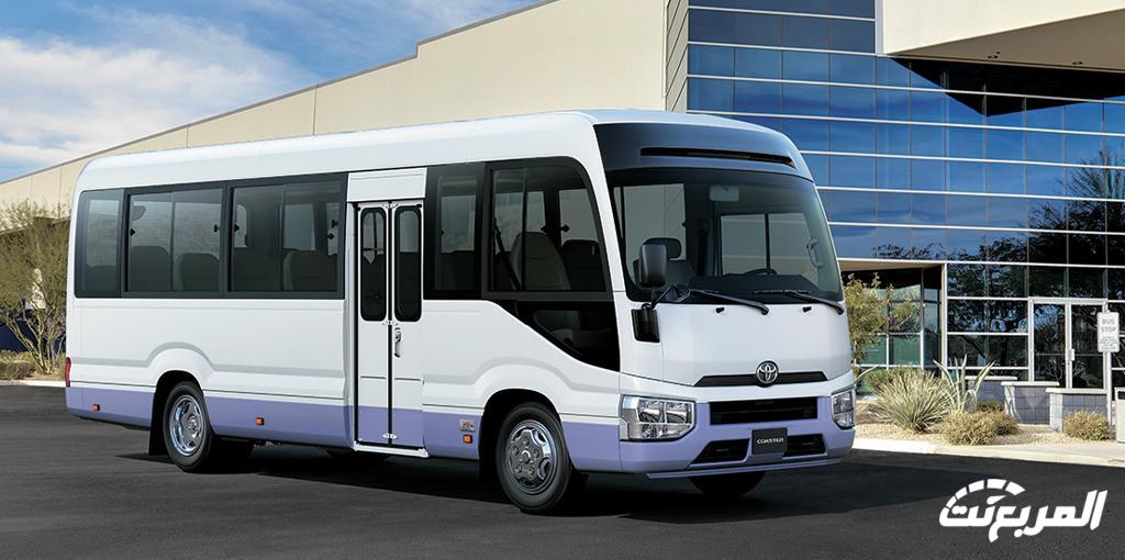 صور تويوتا كوستر 2024 بجودة عالية من الداخل والخارج والألوان المتوفرة صور تويوتا كوستر 2024 بجودة عالية من الداخل والخارج والألوان المتوفرة 21