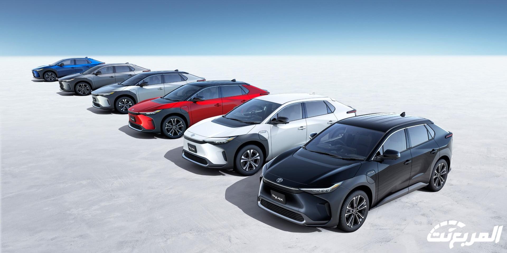 صور تويوتا bZ4X 2024 بجودة عالية من الداخل والخارج والألوان المتوفرة صور تويوتا bZ4X 2024 بجودة عالية