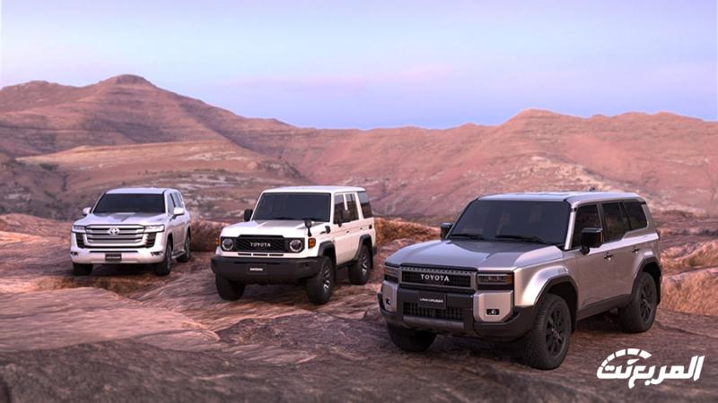 صور تويوتا برادو 2024 بجودة عالية من الداخل والخارج والألوان المحركات في سيارة تويوتا برادو 2024