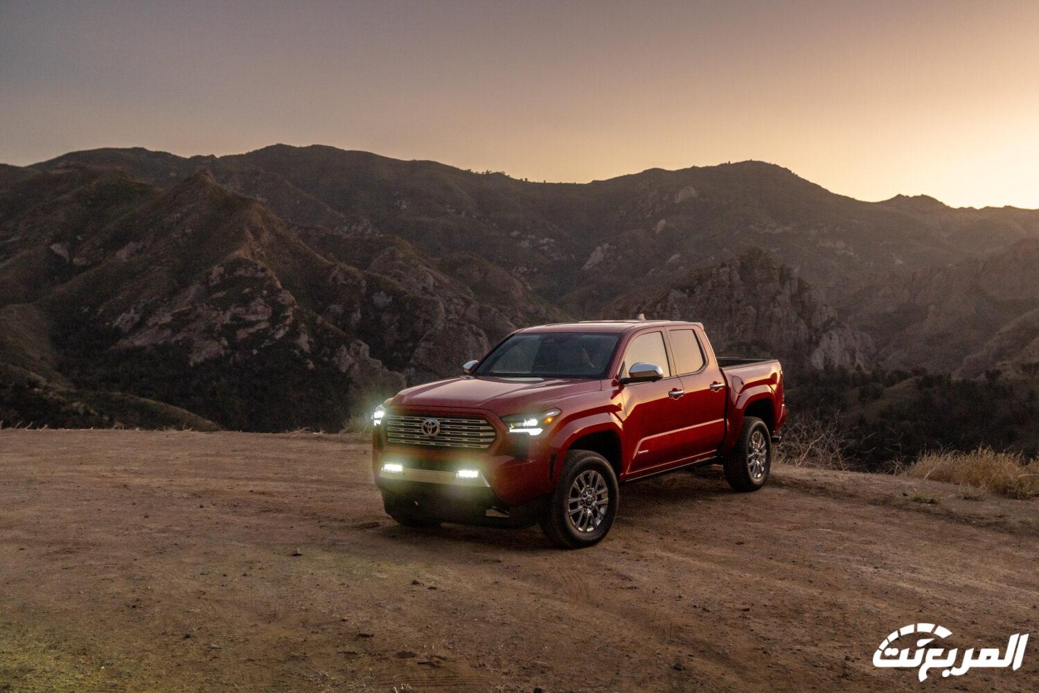 تويوتا تاكوما 2024 الجديدة بجميع الفئات والأسعار المتوفرة وابرز العيوب والمميزات تويوتا تاكوما 2024 الجديدة بجميع الفئات والأسعار المتوفرة وابرز العيوب والمميزات 46