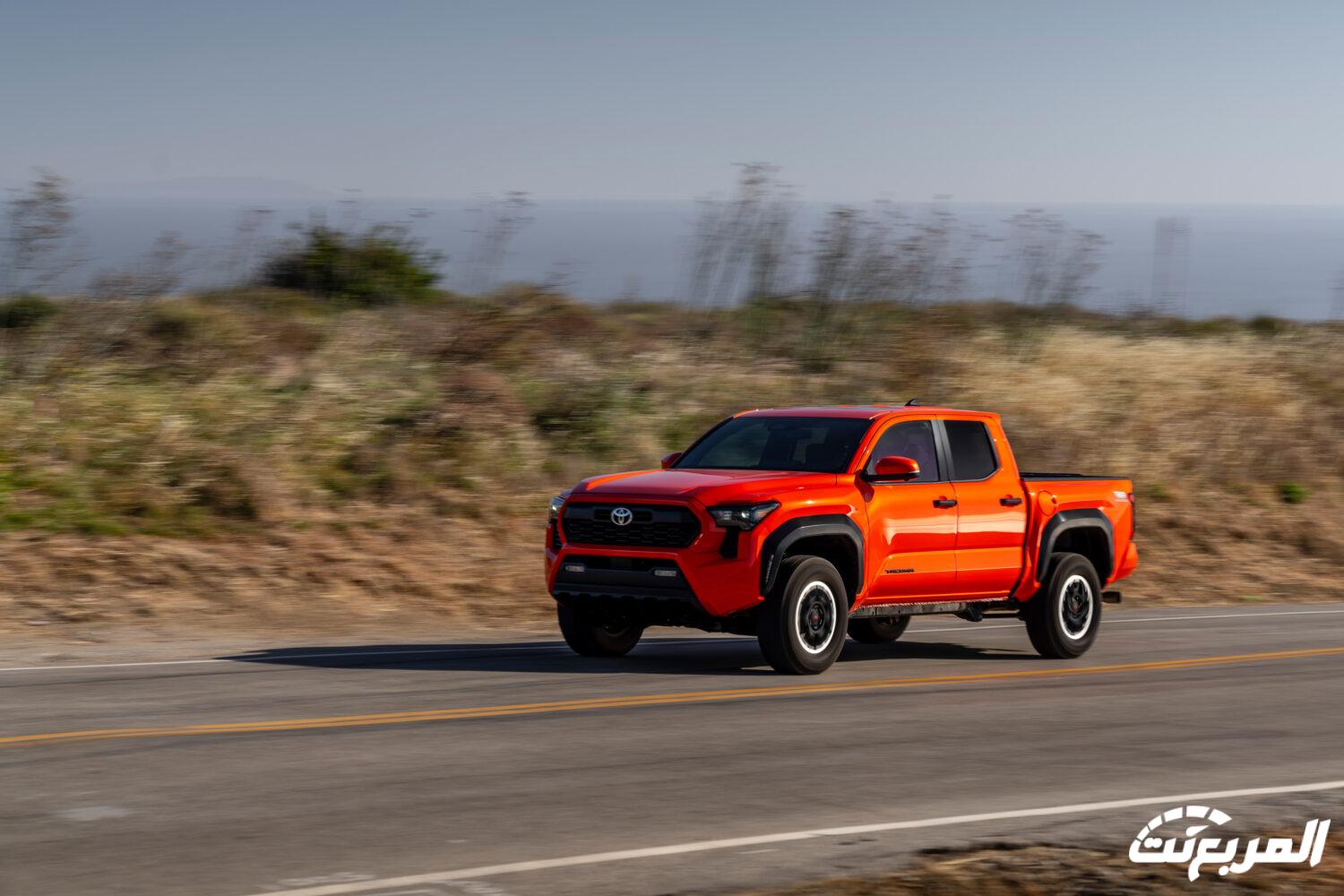 تويوتا تاكوما 2024 الجديدة بجميع الفئات والأسعار المتوفرة وابرز العيوب والمميزات تويوتا تاكوما 2024 فئة TRD Off-Road