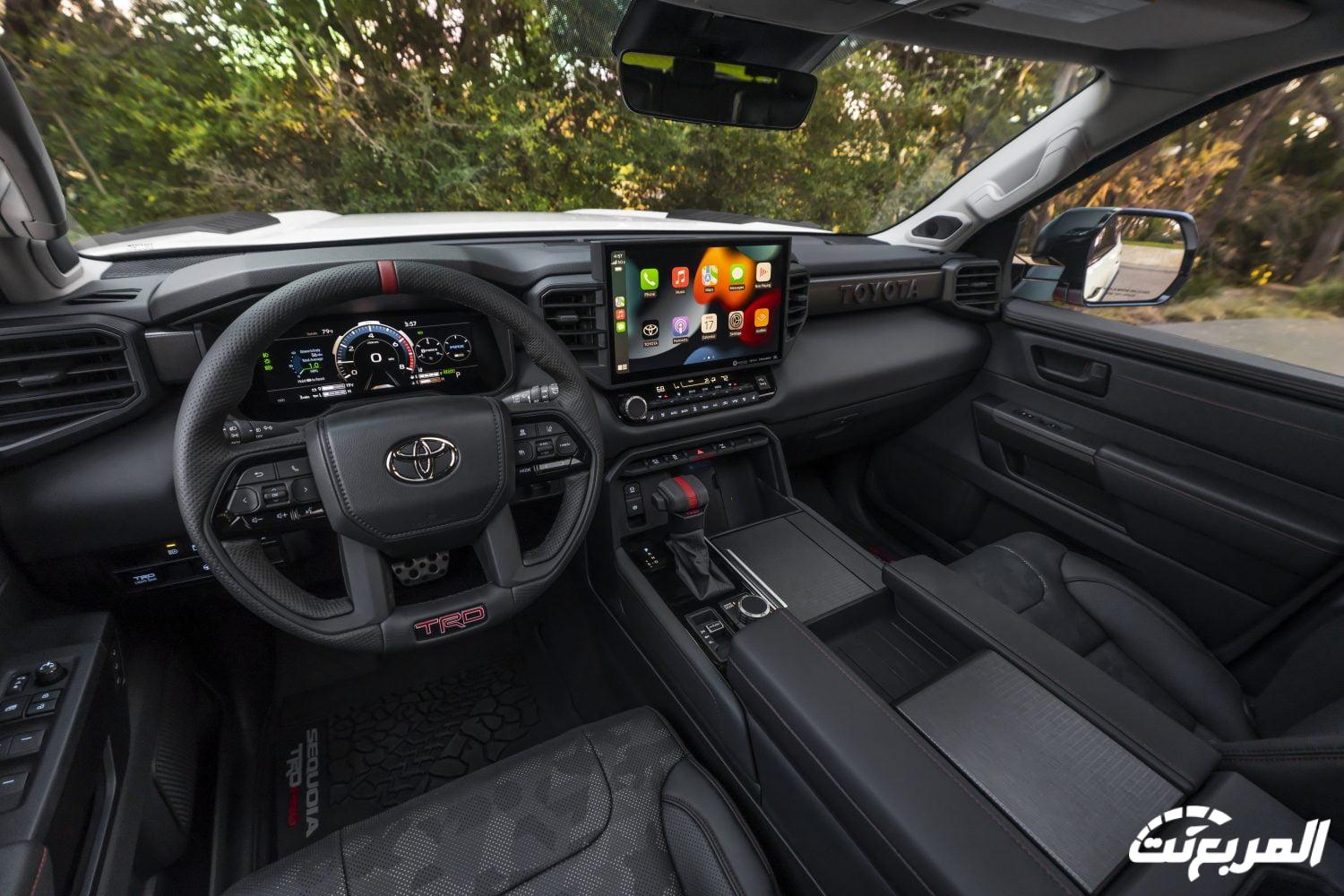 تويوتا سيكويا 2024 الجديدة بجميع الفئات والأسعار المتوفرة وأبرز العيوب والمميزات تويوتا سيكويا 2024 الجديدة بجميع الفئات والأسعار المتوفرة وأبرز العيوب والمميزات 35