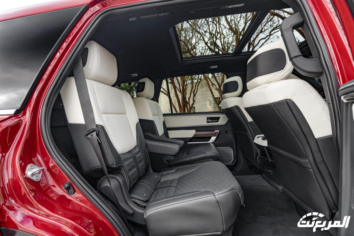 صور تويوتا سيكويا 2024 بجودة عالية من الداخل والخارج والألوان المتوفرة صور تويوتا سيكويا 2024 بجودة عالية من الداخل والخارج والألوان المتوفرة 63