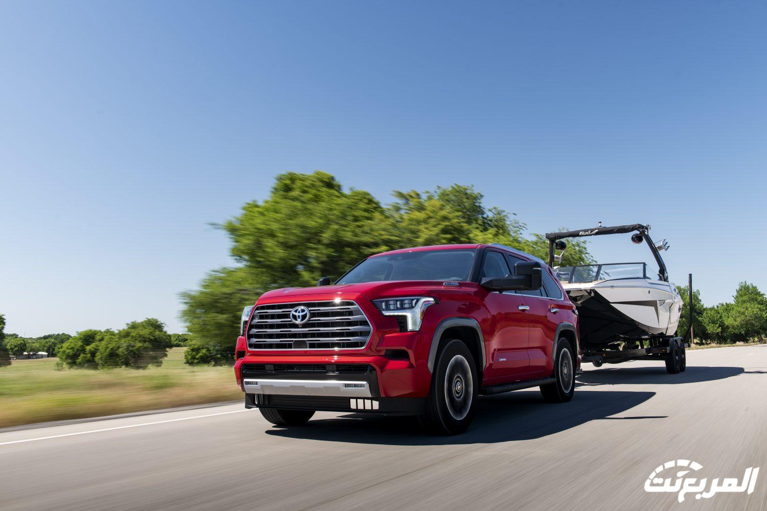 صور تويوتا سيكويا 2024 بجودة عالية من الداخل والخارج والألوان المتوفرة صور تويوتا سيكويا 2024 بجودة عالية من الداخل والخارج والألوان المتوفرة 47