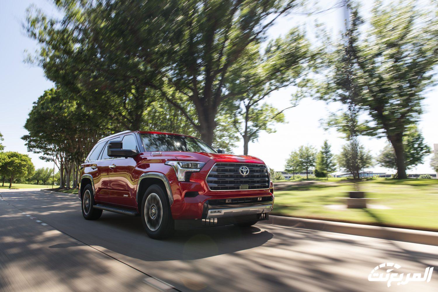 صور تويوتا سيكويا 2024 بجودة عالية من الداخل والخارج والألوان المتوفرة صور تويوتا سيكويا 2024 فئة ليميتد