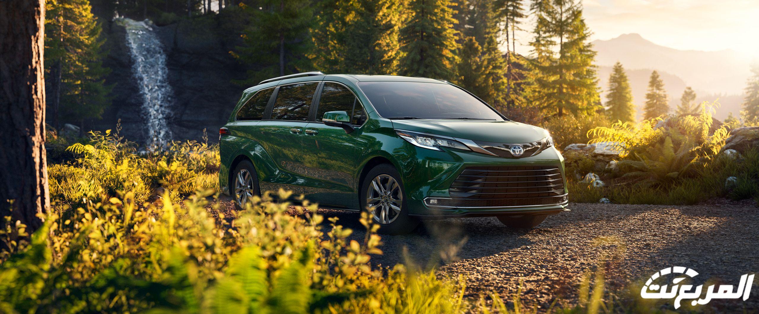 فئات تويوتا سيينا 2024 مع اسعارها وابرز المواصفات والتقنيات فئات تويوتا سيينا 2024 مع اسعارها وابرز المواصفات والتقنيات 54