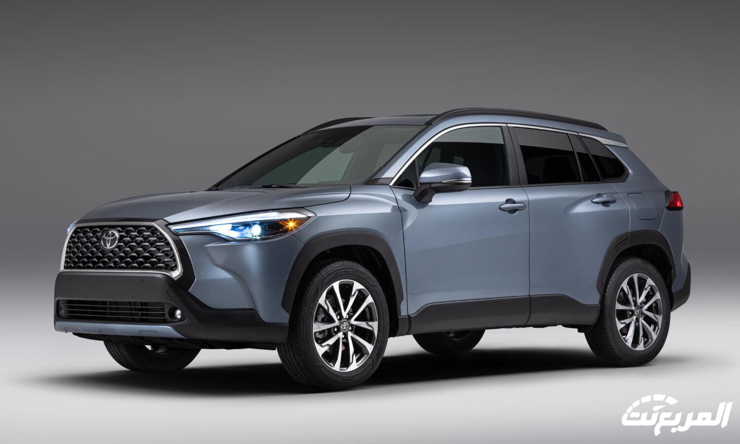 تويوتا كورولا كروس 2024 الجديدة بجميع الفئات والاسعار المتوفرة عند الوكيل وابرز العيوب والمميزات صور تويوتا كورولا كروس 2024 بجودة عالية من الداخل والخارج والألوان المتوفرة