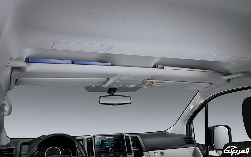 تويوتا هايس 2024 الجديدة بجميع الفئات والاسعار المتوفرة عند الوكيل وابرز العيوب والمميزات تويوتا هايس 2024 الجديدة بجميع الفئات والاسعار المتوفرة عند الوكيل وابرز العيوب والمميزات 12