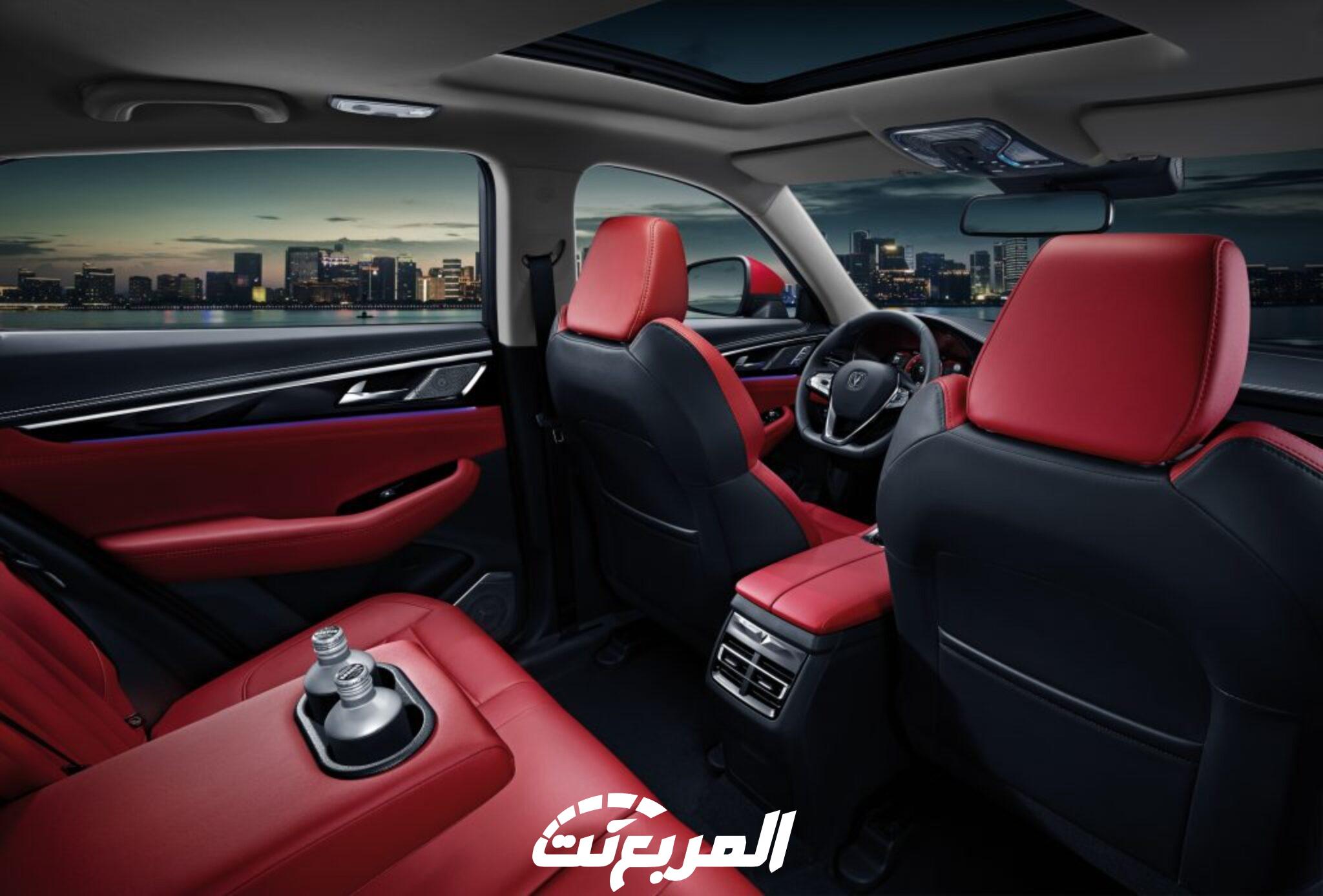 سيارة شانجان CS85 2024 كروس اوفر رياضية تناسب الشباب تعرف عليها مواصفاتها سيارة شانجان CS85 2024 من الداخل