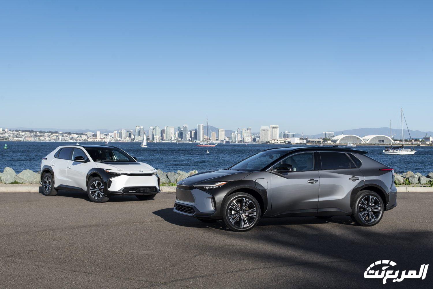 صور تويوتا bZ4X 2024 بجودة عالية من الداخل والخارج والألوان المتوفرة صور تويوتا bZ4X 2024 بجودة عالية