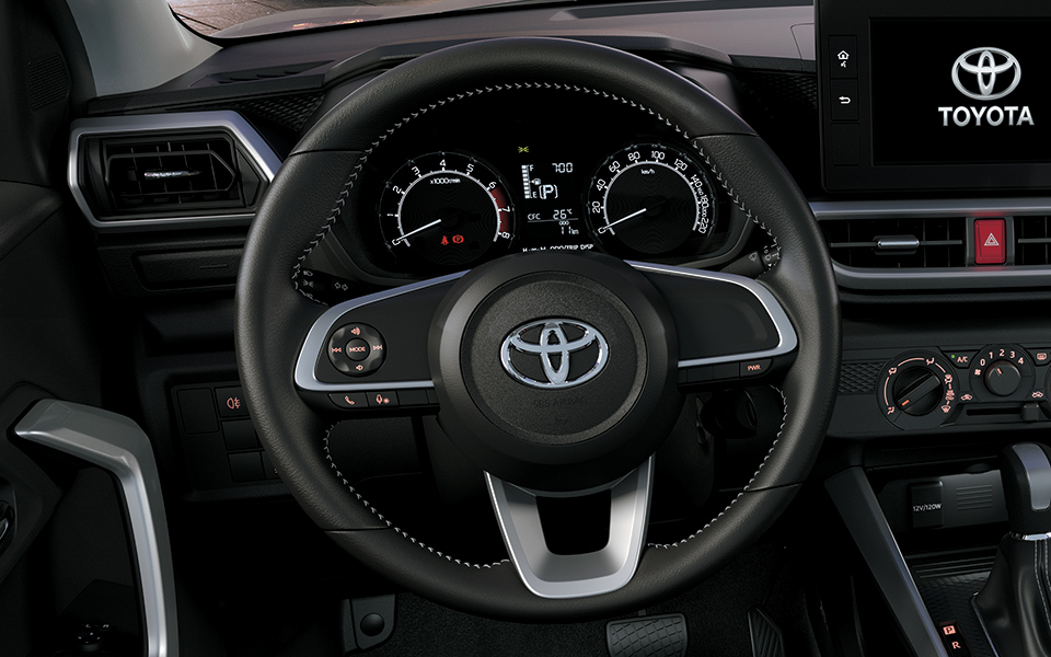 تويوتا رايز 2024 الجديدة بجميع الفئات والاسعار المتوفرة عند الوكيل وابرز العيوب والمميزات صور تويوتا رايز 2024 32