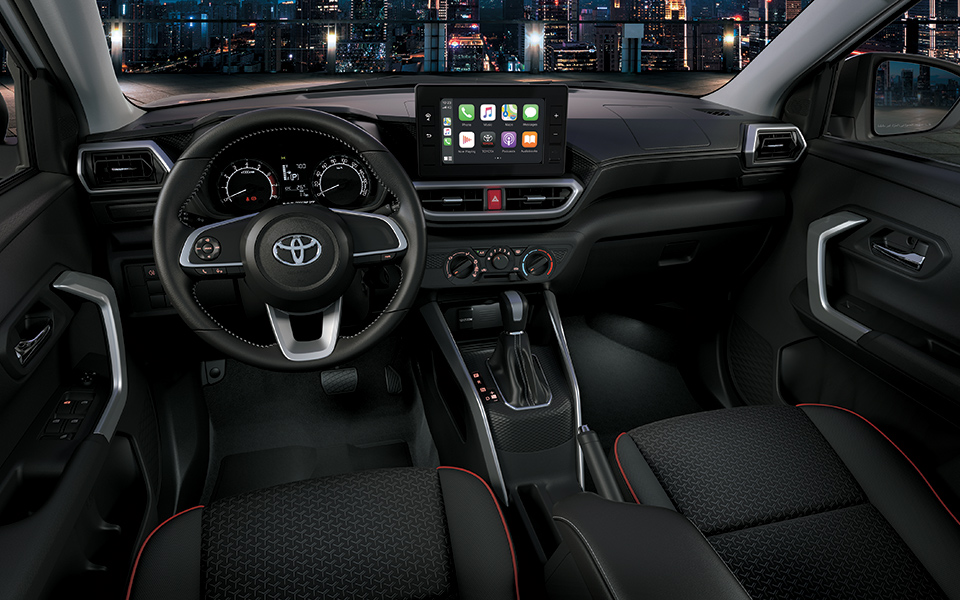 تويوتا رايز 2024 الجديدة بجميع الفئات والاسعار المتوفرة عند الوكيل وابرز العيوب والمميزات صور تويوتا رايز 2024 33