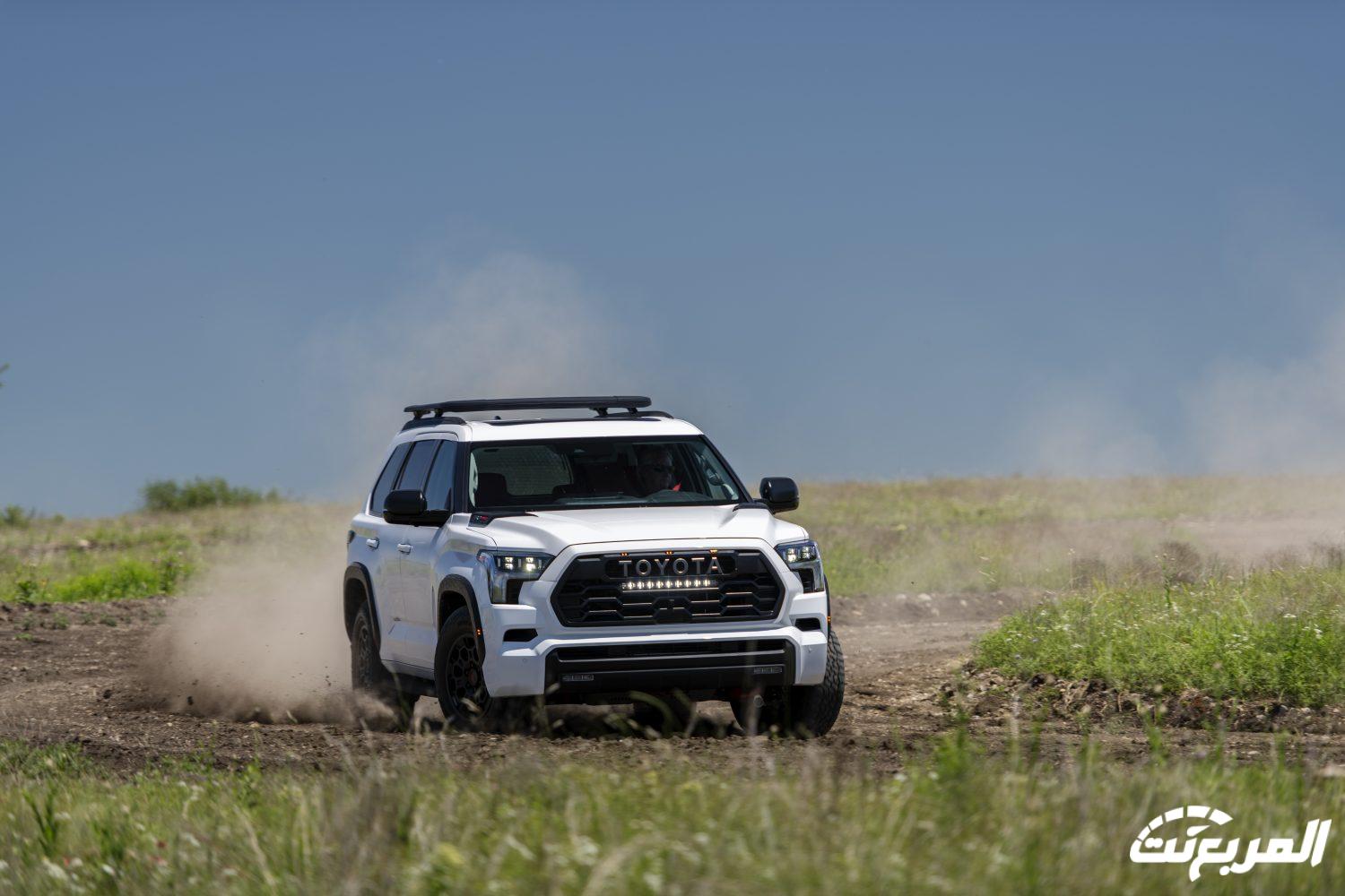 صور تويوتا سيكويا 2024 بجودة عالية من الداخل والخارج والألوان المتوفرة صور تويوتا سيكويا 2024 فئة TRD PRO