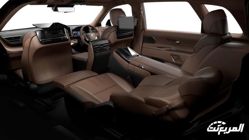 فئات تويوتا سينشري 2024 مع أسعارها وأبرز المواصفات والتقنيات النظام الترفيهي بالمقاعد الخلفية في تويوتا سينشري 2024 الجديدة