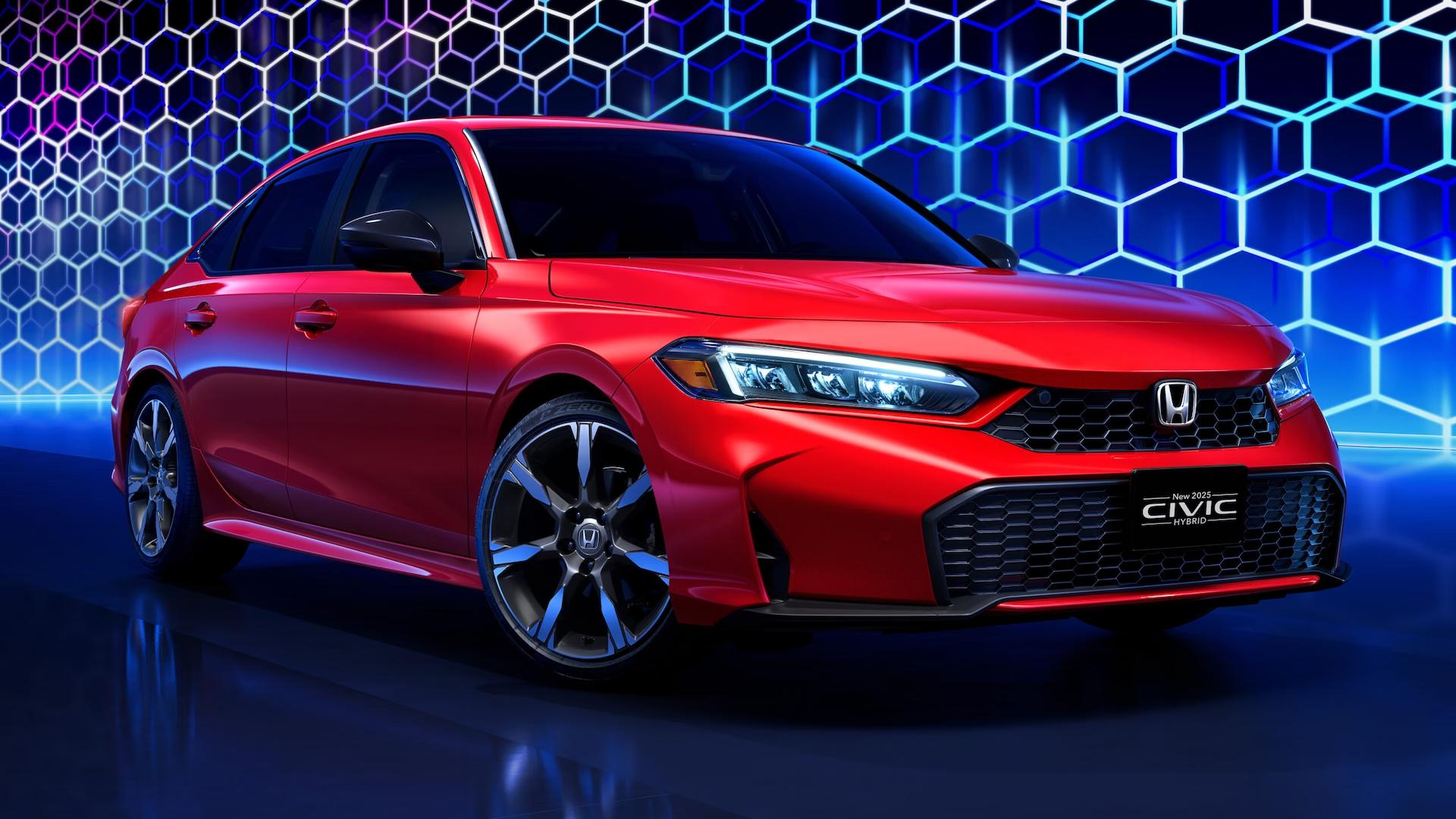 هوندا تكشف أول صور رسمية لسيفيك 2025 فيس ليفت للسوق الأمريكي بتحديثات للتصميم الخارجي