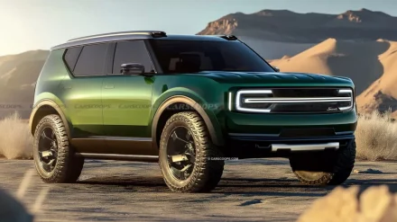 فولكس واجن تكشف معلومات هامة عن سيارة سكاوت SUV العضلية الجديدة كلياً 7