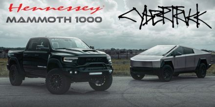 تيسلا سايبرتراك تخسر سباقات التسارع لأول مرة عند مواجهة رام TRX معدلة من هينيسي تيسلا سايبرتراك تخسر سباقات التسارع لأول مرة عند مواجهة رام TRX معدلة من هينيسي 1