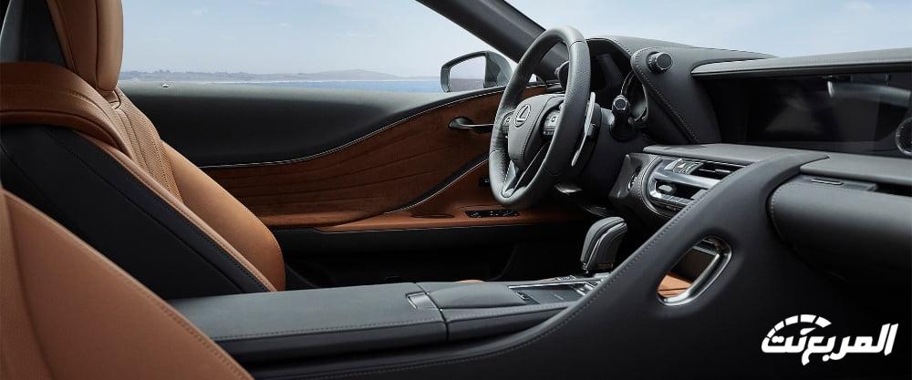 لكزس LC 2024 الجديدة بجميع الفئات والاسعار المتوفرة عند الوكيل وابرز العيوب والمميزات لكزس LC 2024 الجديدة بجميع الفئات والاسعار المتوفرة عند الوكيل وابرز العيوب والمميزات 82