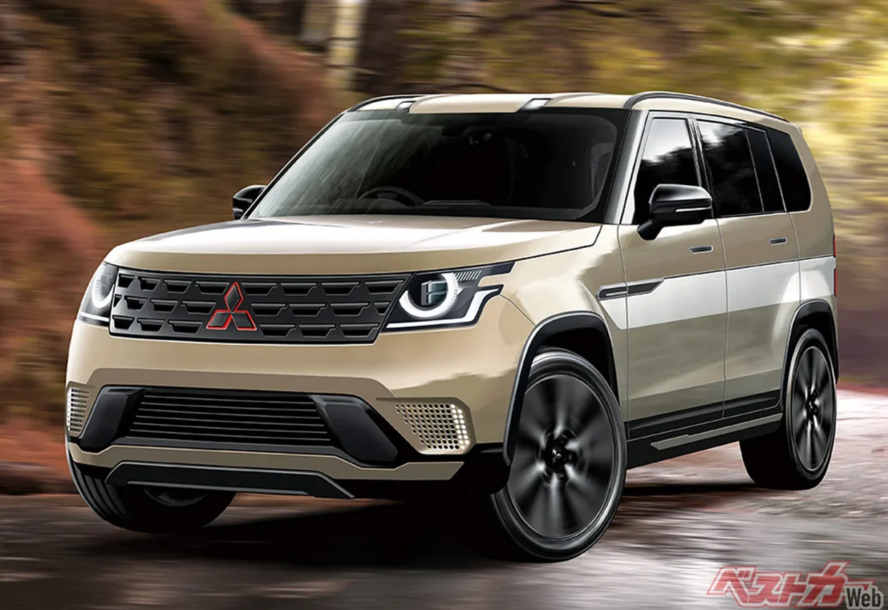 ميتسوبيشي باجيرو قد تعود للحياة على هيئة SUV فاخرة منافسة لرنج روفر وفق تقرير ياباني ميتسوبيشي باجيرو قد تعود للحياة على هيئة SUV فاخرة منافسة لرنج روفر وفق تقرير ياباني 1