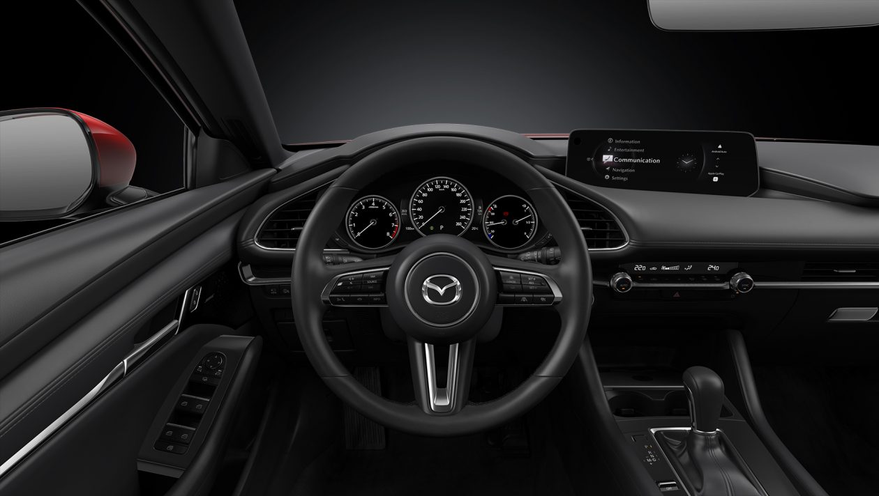 مازدا 3 هاتشباك 2024 الجديدة بجميع الفئات والاسعار المتوفرة وابرز العيوب والمميزات مازدا 3 هاتشباك 2024 7