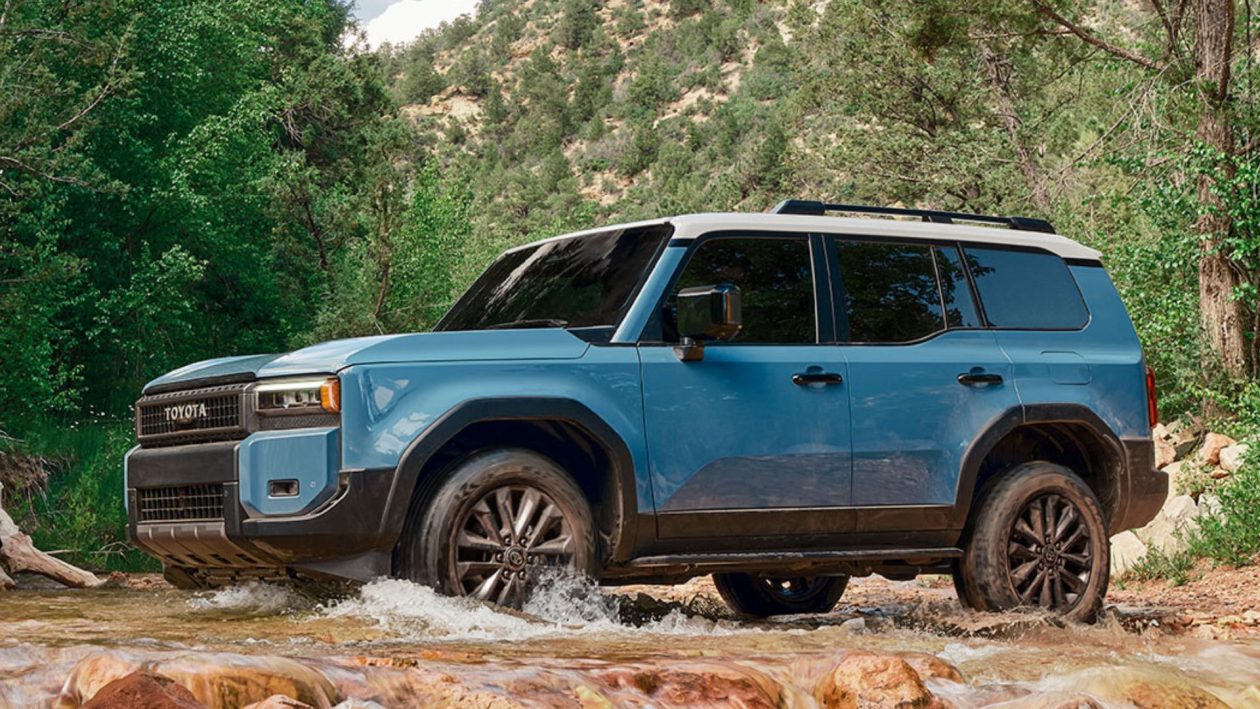 تويوتا برادو 2024 تحصل على جائزة أفضل تصميم من فريق توب جير البريطاني الشهير تويوتا برادو 2024 تحصل على جائزة أفضل تصميم من فريق توب جير البريطاني الشهير 3