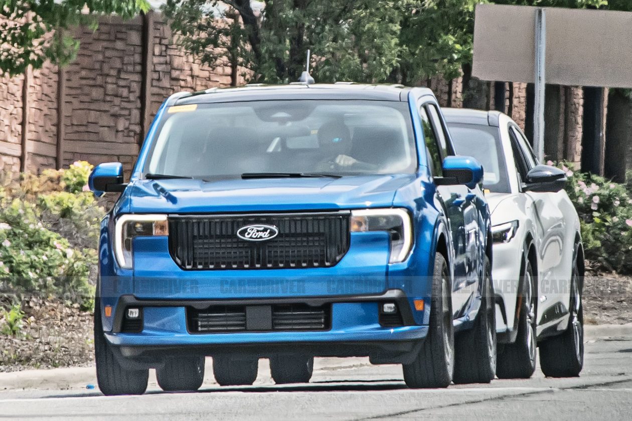 فورد مافريك 2025 فيس ليفت تظهر في صور تجسسية بدون تمويهات فورد مافريك 2025 فيس ليفت