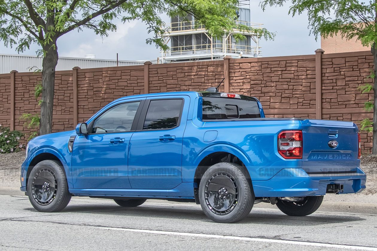 فورد مافريك 2025 فيس ليفت تظهر في صور تجسسية بدون تمويهات فورد مافريك 2025 فيس ليفت