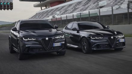 الفاروميو تودع سيارات جوليا وستلفيو كوادريفوليو الرياضية بإصدارات حصرية نهائية في الولايات المتحدة الفاروميو جوليا وستلفيو كوادريفوليو سوبر سبورت