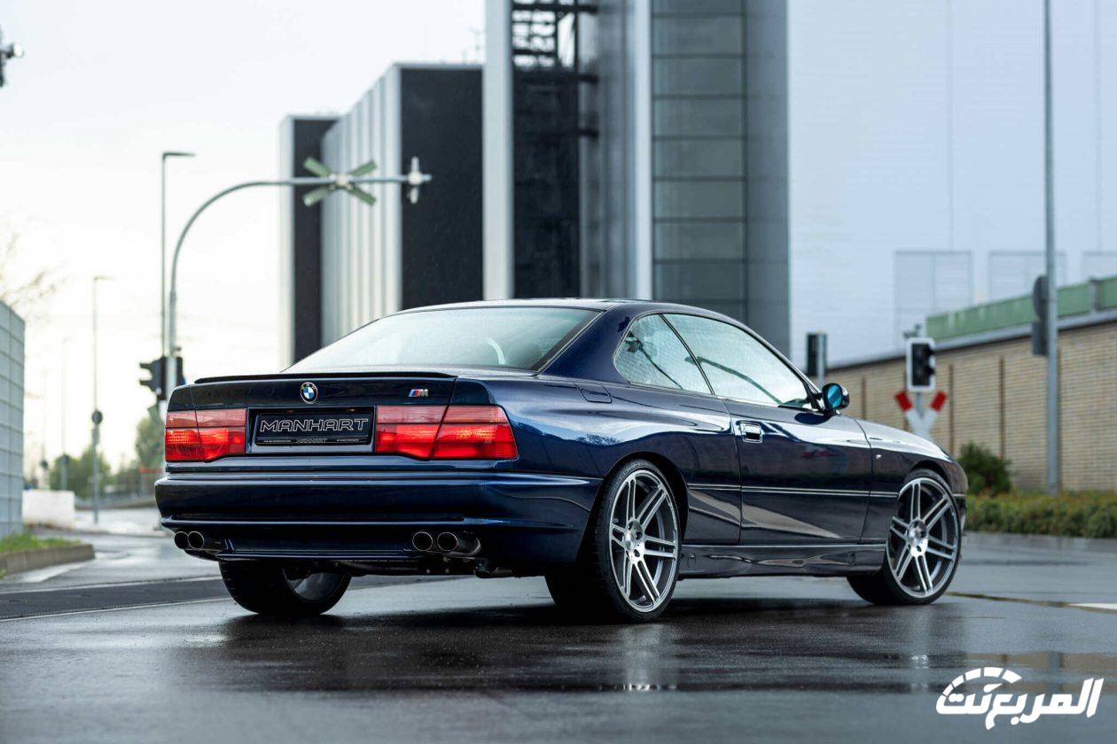 بي ام دبليو الفئة الثامنة E31 تحصل على إصدار حصري من مانهارت بمحرك M5 بي ام دبليو الفئة الثامنة E31 من مانهارت