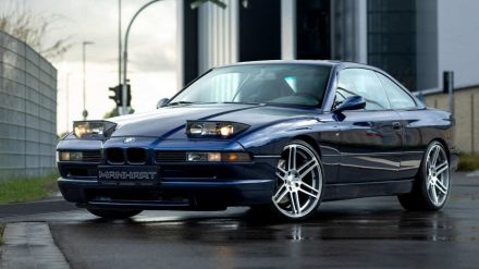 بي ام دبليو الفئة الثامنة E31 تحصل على إصدار حصري من مانهارت بمحرك M5 بي ام دبليو الفئة الثامنة E31 من مانهارت