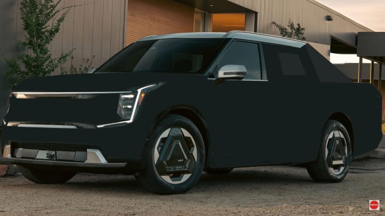 شاحنة كيا الكهربائية الجديدة كلياً تظهر للمرة الأولى بصور تخيلية شاحنة كيا الكهربائية الجديدة