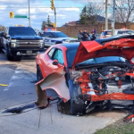 دودج تشالنجر ديمون 170 الحصرية تتحطم بسبب حادث في كندا دودج تشالنجر ديمون 170