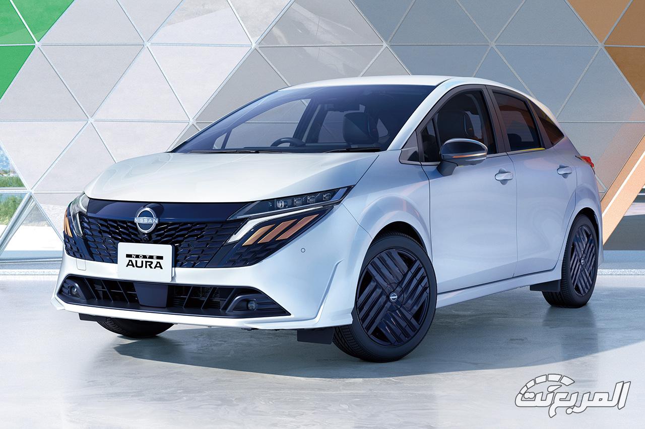 نيسان نوت أورا 2025 فيس ليفت تنكشف رسمياً بالعديد من التحديثات الجمالية نيسان نوت أورا 2025