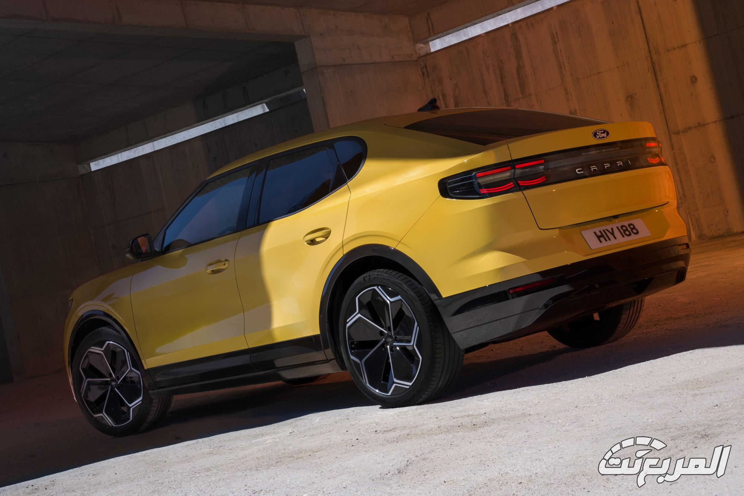 فورد كابري 2024 الجديدة كلياً تنكشف رسمياً بمدى حركة يصل إلى 627 كم بالشحنة الواحدة فورد كابري 2024