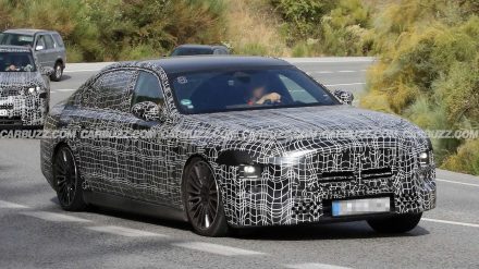 بي ام دبليو الفئة السابعة فيس ليفت الجديدة تظهر للمرة الأولى في صور تجسسية بي ام دبليو الفئة السابعة فيس ليفت