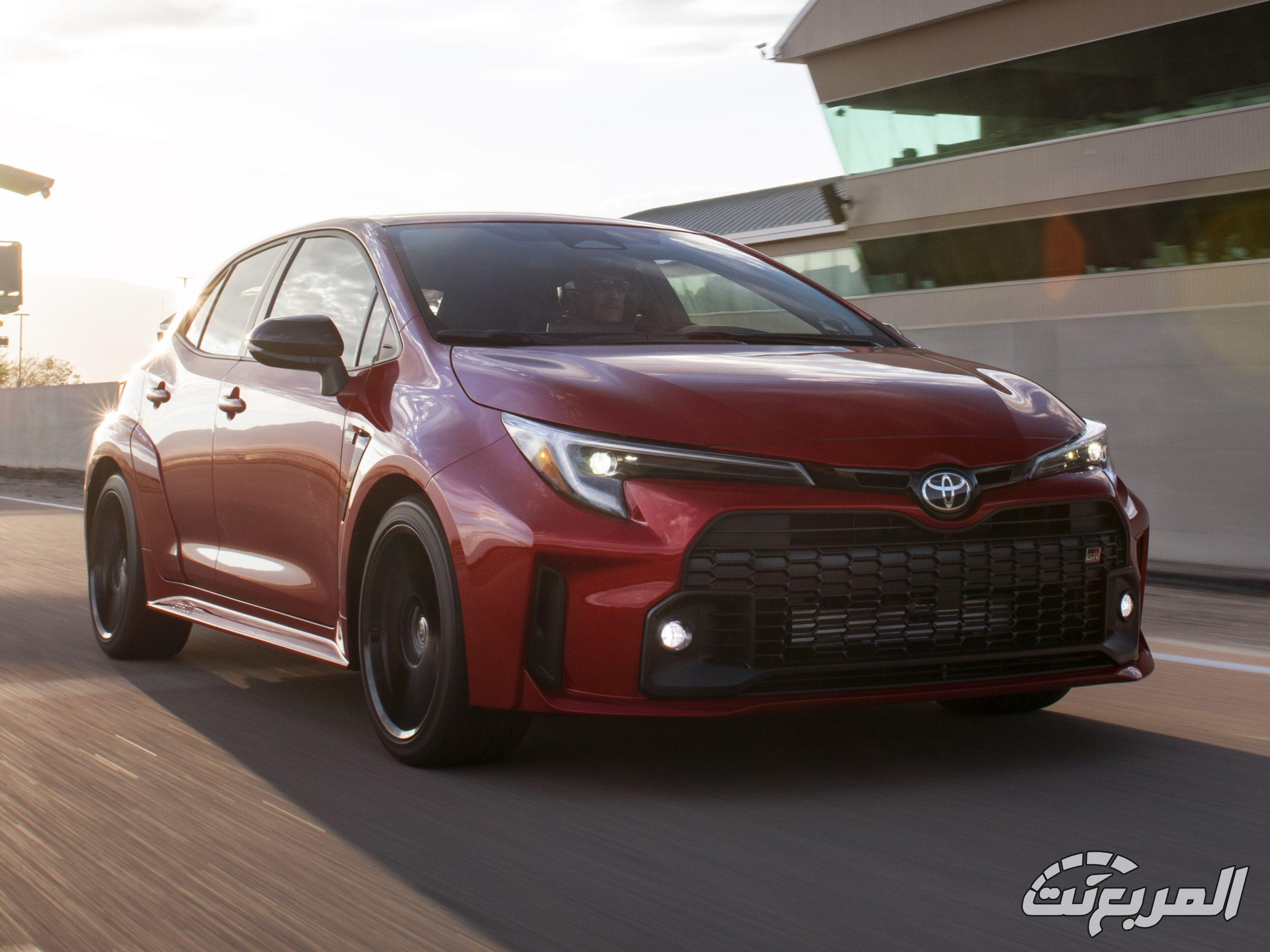 هذه أقوى 5 سيارات إنتاجية بمحركات 3 سلندر على الإطلاق تويوتا GR كورولا