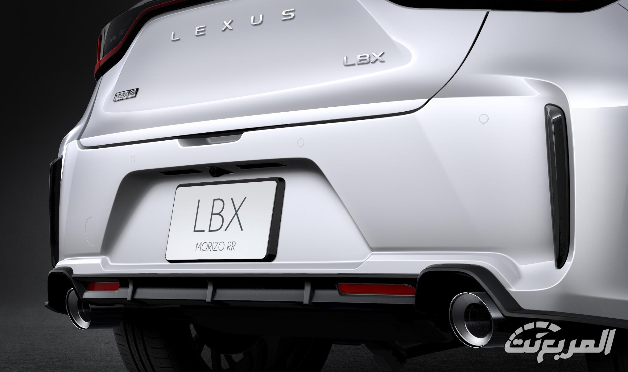 لكزس LBX تحصل على نسخة رياضية بمحرك تويوتا GR يارس بقوة 300 حصان وناقل يدوي لكزس LBX موريزو RR الجديدة