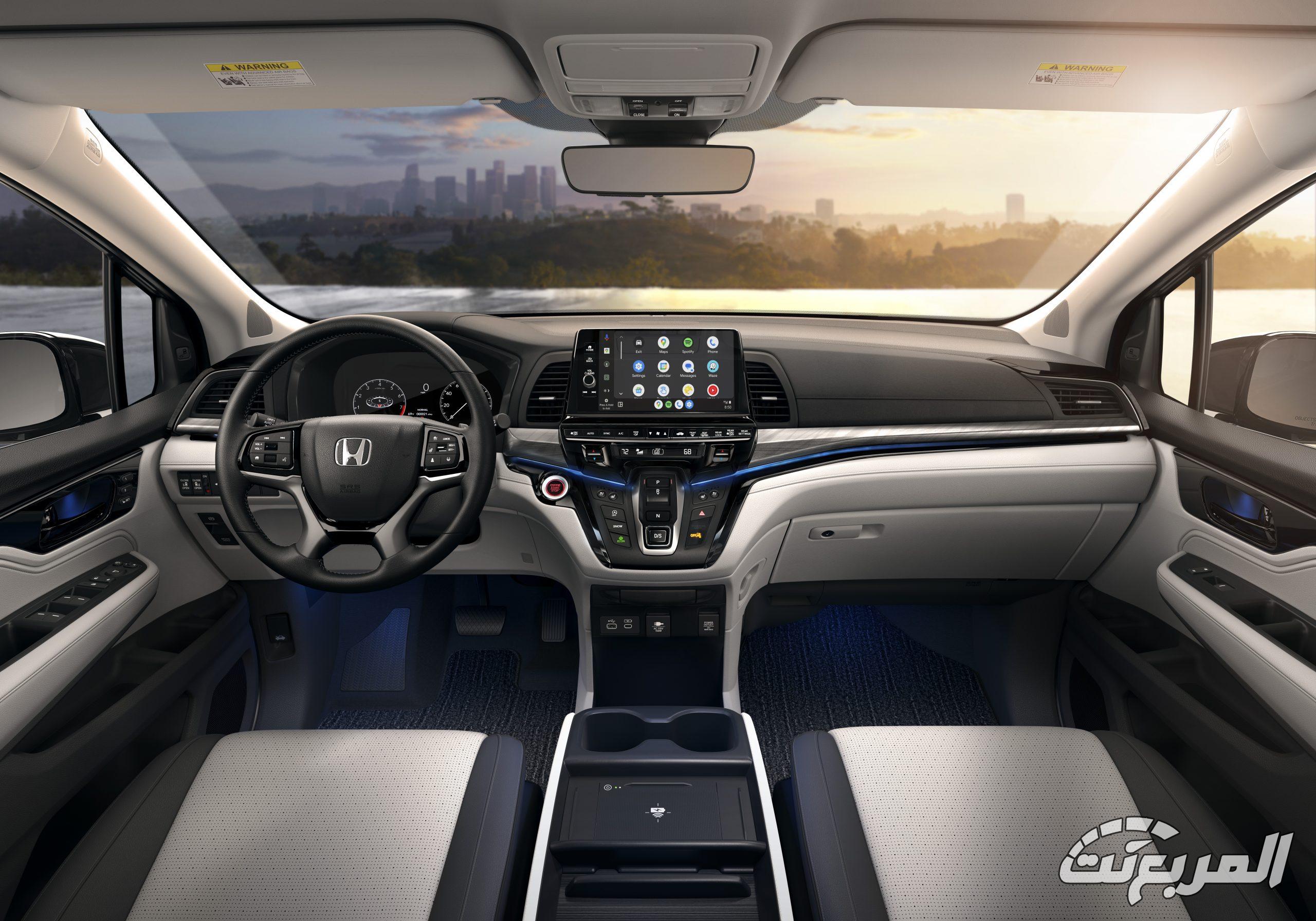 هوندا أوديسي 2025 تنكشف رسمياً بتحديثات تقنية وجمالية هوندا أوديسي 2025