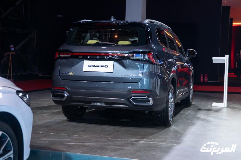 مواصفات جيلي اوكافانجو 2024 واسعار سيارات جيلي 7 راكب في السعودية 