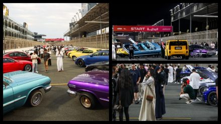 حلبة كورنيش جدة 2024 تتزين بالسيارات الكلاسيكية زئير الماضي يُحيي حاضر جدة 1