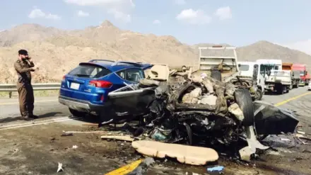 إحصائيات الحوادث بالسعودية