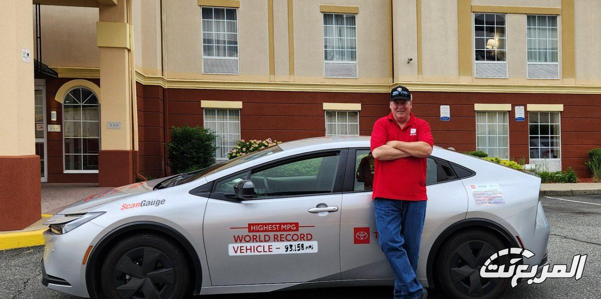 تويوتا بريوس جديدة تكسر الرقم القياسي العالمي لأقل استهلاك مسجل للوقود تويوتا بريوس جديدة تكسر الرقم القياسي العالمي لأقل استهلاك مسجل للوقود 1