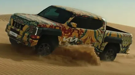 كيا تاسمان 2025 تخضع لاختبارات قاسية في صحراء الإمارات قبل التدشين الوشيك كيا تاسمان 2025 تخضع لاختبارات قاسية في صحراء الإمارات قبل التدشين الوشيك